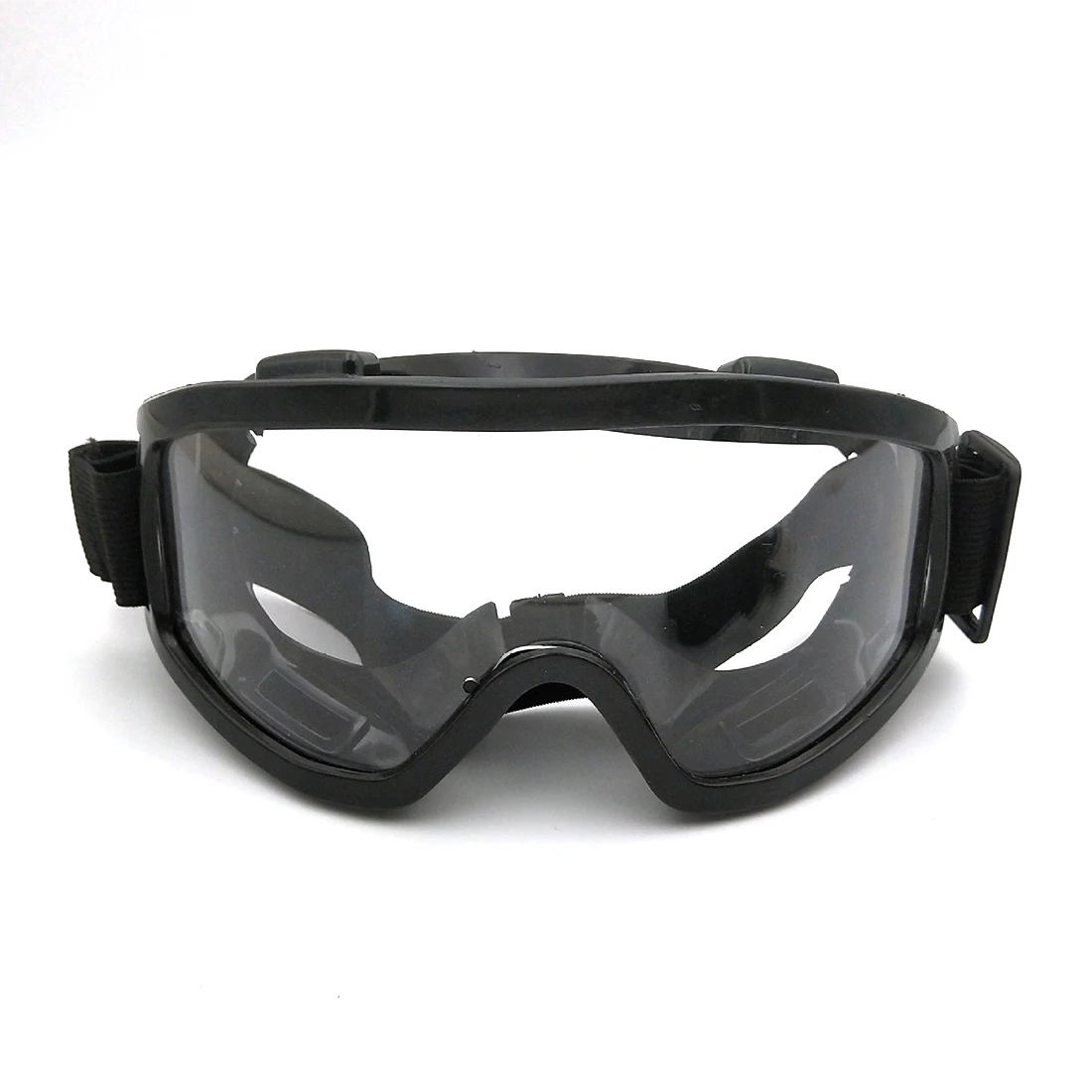 Wide View Goggles High transmittance Eye Protection Glasses Cycling Eyeware for Nerf War/Gel Blaster War - Black
Wide View Goggles High transmittance Eye Protection Glasses Cycling Eyeware for Nerf War/Gel Blaster War - Black