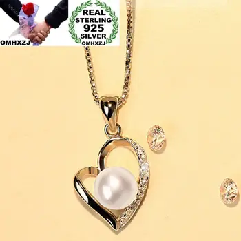OMHXZJ Wholesale European Fashion Woman Girl Party Gift Silver White Pearl AAA Zircon 925 Sterling Silver Pendant Necklace NA39
OMHXZJ Wholesale European Fashion Woman Girl Party Gift Silver White Pearl AAA Zircon 925 Sterling Silver Pendant Necklace NA39