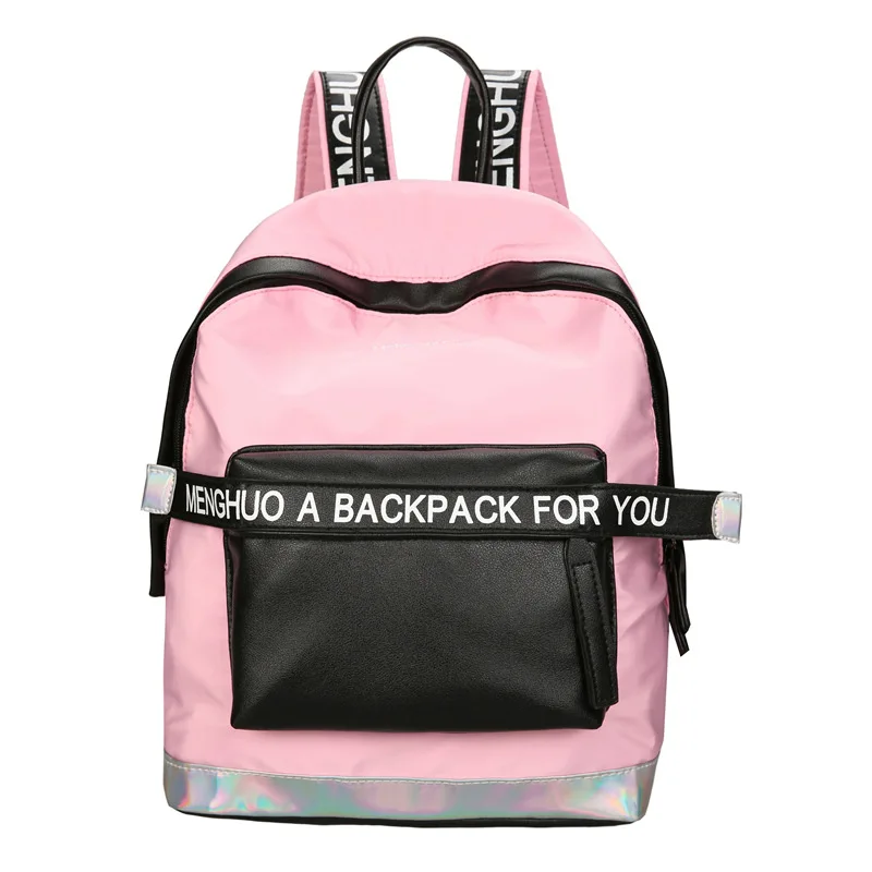 Hot Women Laser Backpack School Bag For Teenage Girls PU Leisure Style Letter School Bagpack Casual Bag Travel Bag Y226
Hot Women Laser Backpack School Bag For Teenage Girls PU Leisure Style Letter School Bagpack Casual Bag Travel Bag Y226