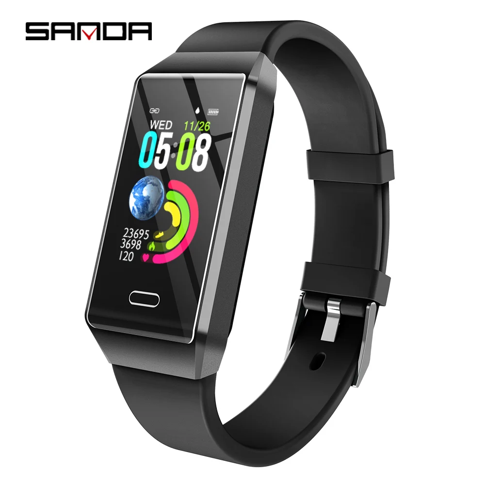 SANDA Smart Bracelet Band Women Physiology Reminder Smartwatch Men Bluetooth Heart Rate Fitness Tracker Sports Smart Watch Reloj
SANDA Smart Bracelet Band Women Physiology Reminder Smartwatch Men Bluetooth Heart Rate Fitness Tracker Sports Smart Watch Reloj
