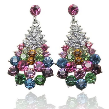 High Quality Fashion Charm Stud Earrings with Stone Casual colorful Rhinestone Christmas gift women Crystal Earrings Jewelry
High Quality Fashion Charm Stud Earrings with Stone Casual colorful Rhinestone Christmas gift women Crystal Earrings Jewelry