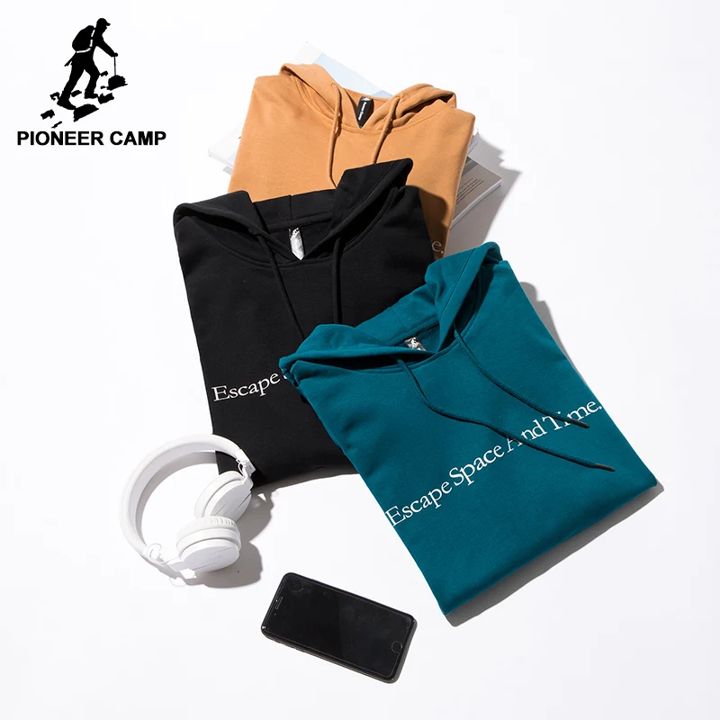 Pioneer Camp New men hoodies sweatshirt brand clothing simple letter hooded sweatshirt male top quality tracksuit AWY701261
Pioneer Camp New men hoodies sweatshirt brand clothing simple letter hooded sweatshirt male top quality tracksuit AWY701261