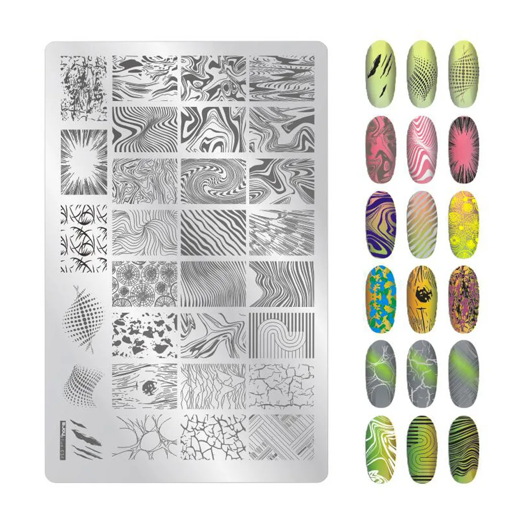 1pc Nail Stamping Plate Round Annual Ring Feather Plaid Nail Art Stamp Image Plate Stencil for Nails DIY Manicure Tools #H
1pc Nail Stamping Plate Round Annual Ring Feather Plaid Nail Art Stamp Image Plate Stencil for Nails DIY Manicure Tools #H