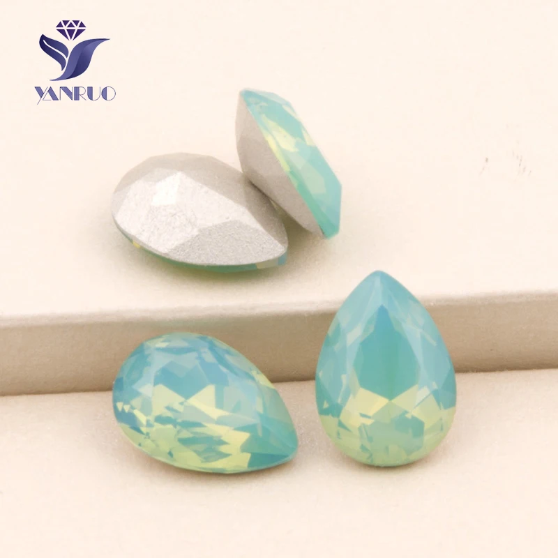 YANRUO 4320 Drop Pacific Opal Glass Sew On Rhinestones Pointback Claw Setting Crystal Teardrop Rhinestone Applique Dress
YANRUO 4320 Drop Pacific Opal Glass Sew On Rhinestones Pointback Claw Setting Crystal Teardrop Rhinestone Applique Dress