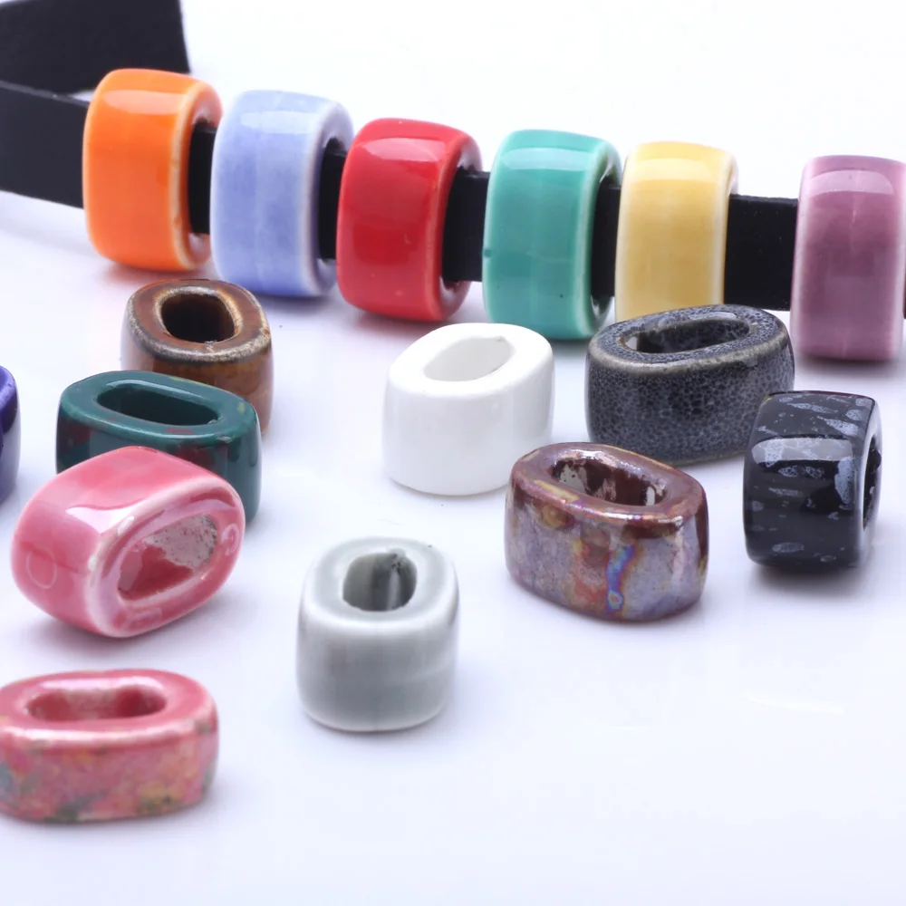 OlingArt 18*13*10MM 10pcs/lot 16 colors Mixed Ceramic 10*5MM square beads for Leather rope Necklace Bracelet DIY Jewelry Making
OlingArt 18*13*10MM 10pcs/lot 16 colors Mixed Ceramic 10*5MM square beads for Leather rope Necklace Bracelet DIY Jewelry Making