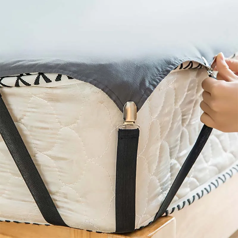 4pcs Bed Sheet Clip Adjustable Elastic Sheet Buckle Mattress Holder Fastener Grippers Clips Bedding Suspender Straps 6 Colors
4pcs Bed Sheet Clip Adjustable Elastic Sheet Buckle Mattress Holder Fastener Grippers Clips Bedding Suspender Straps 6 Colors