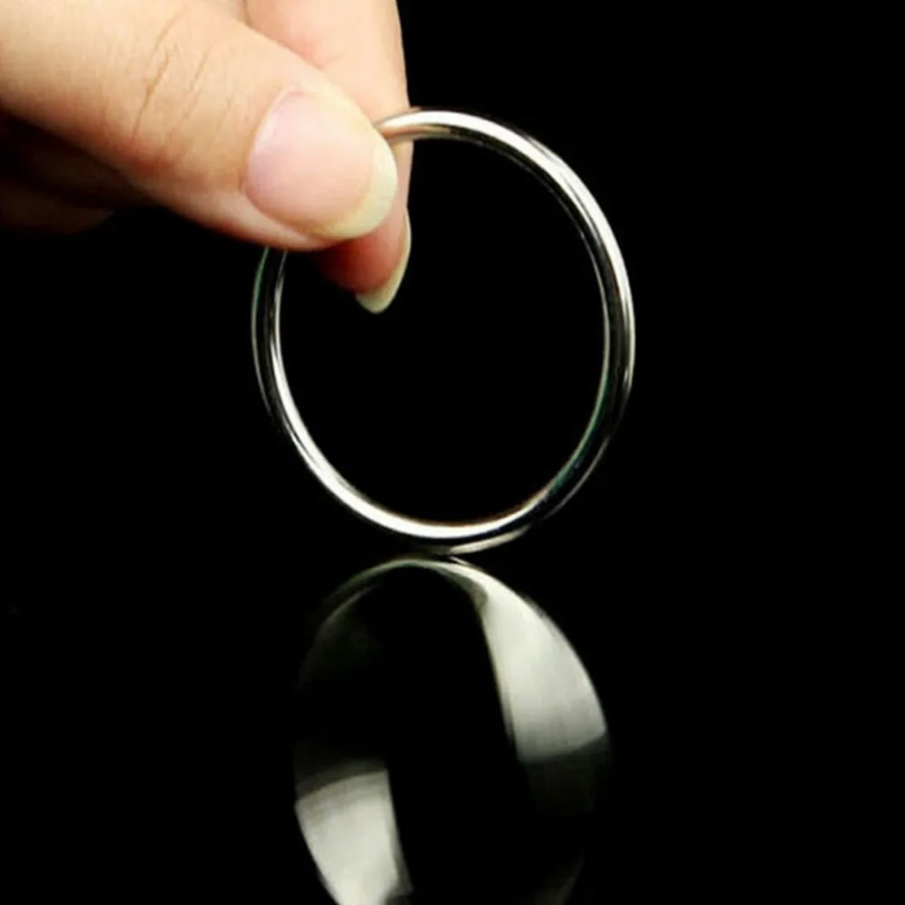 Silver Super Two Rings Set Baby Iron Magnetic Lock Kids Party Show Stage Magic Trick Hot Selling
Silver Super Two Rings Set Baby Iron Magnetic Lock Kids Party Show Stage Magic Trick Hot Selling