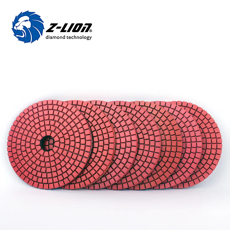 Z-LION 4" Diamond Polishing Wheels 7 Pcs/Set Wet Abrasive Disc For Stone Marble Granite Concrete Professional Grinder Tool
Z-LION 4" Diamond Polishing Wheels 7 Pcs/Set Wet Abrasive Disc For Stone Marble Granite Concrete Professional Grinder Tool