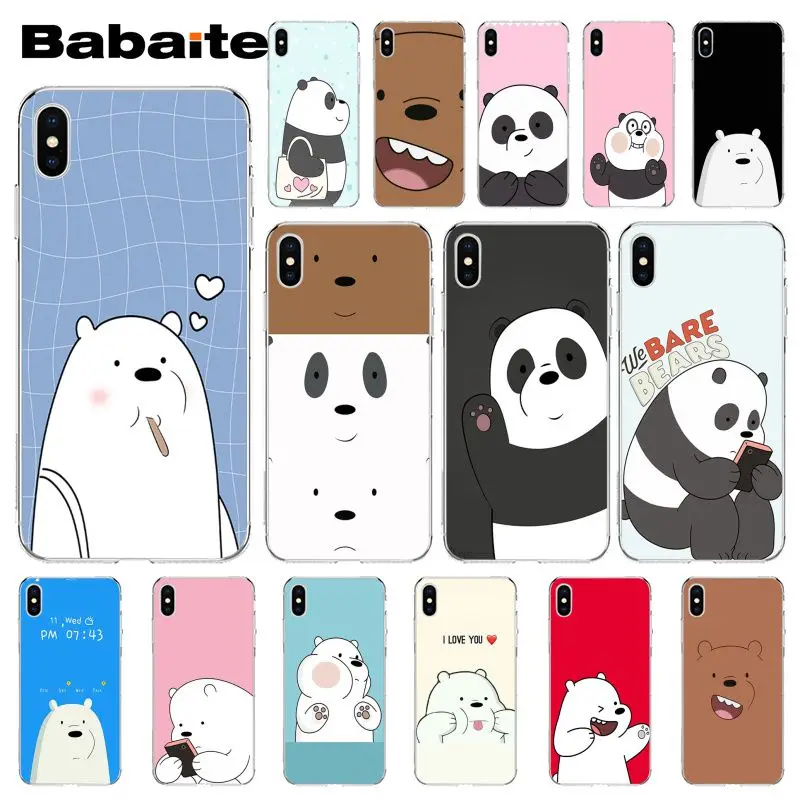 Babaite Three cute bears panda cartoon DIY Luxury High-end Protector Case for iPhone 5 5Sx 6 7 7plus 8 8Plus X XS MAX XR
Babaite Three cute bears panda cartoon DIY Luxury High-end Protector Case for iPhone 5 5Sx 6 7 7plus 8 8Plus X XS MAX XR