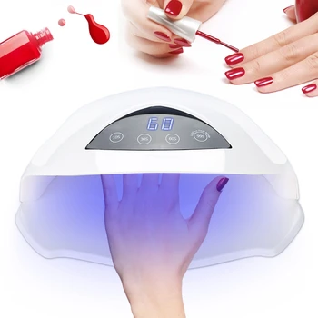 New 72W UV Nail Dryer UV LED Nail Dryers Timing LCD Display Sensor for Curing Gel Polish Quick Drying Nail Art Tools
New 72W UV Nail Dryer UV LED Nail Dryers Timing LCD Display Sensor for Curing Gel Polish Quick Drying Nail Art Tools