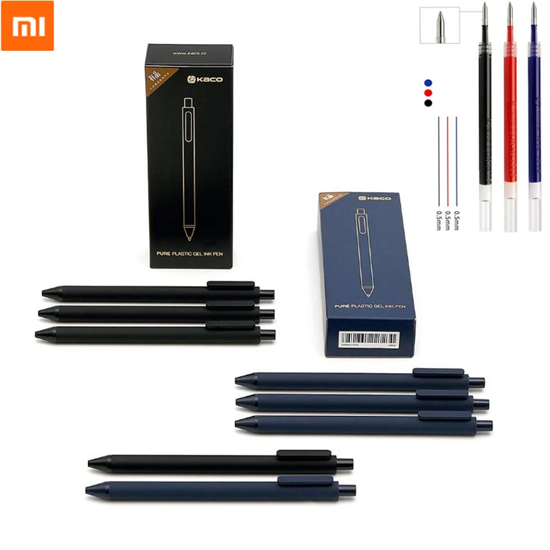 5pcs/Pack Xiaomi KACO 0.5mm Sign Pen Signing Pen Smooth Ink Writing Durable Signing 5 Colors For Student School/Office worker
5pcs/Pack Xiaomi KACO 0.5mm Sign Pen Signing Pen Smooth Ink Writing Durable Signing 5 Colors For Student School/Office worker