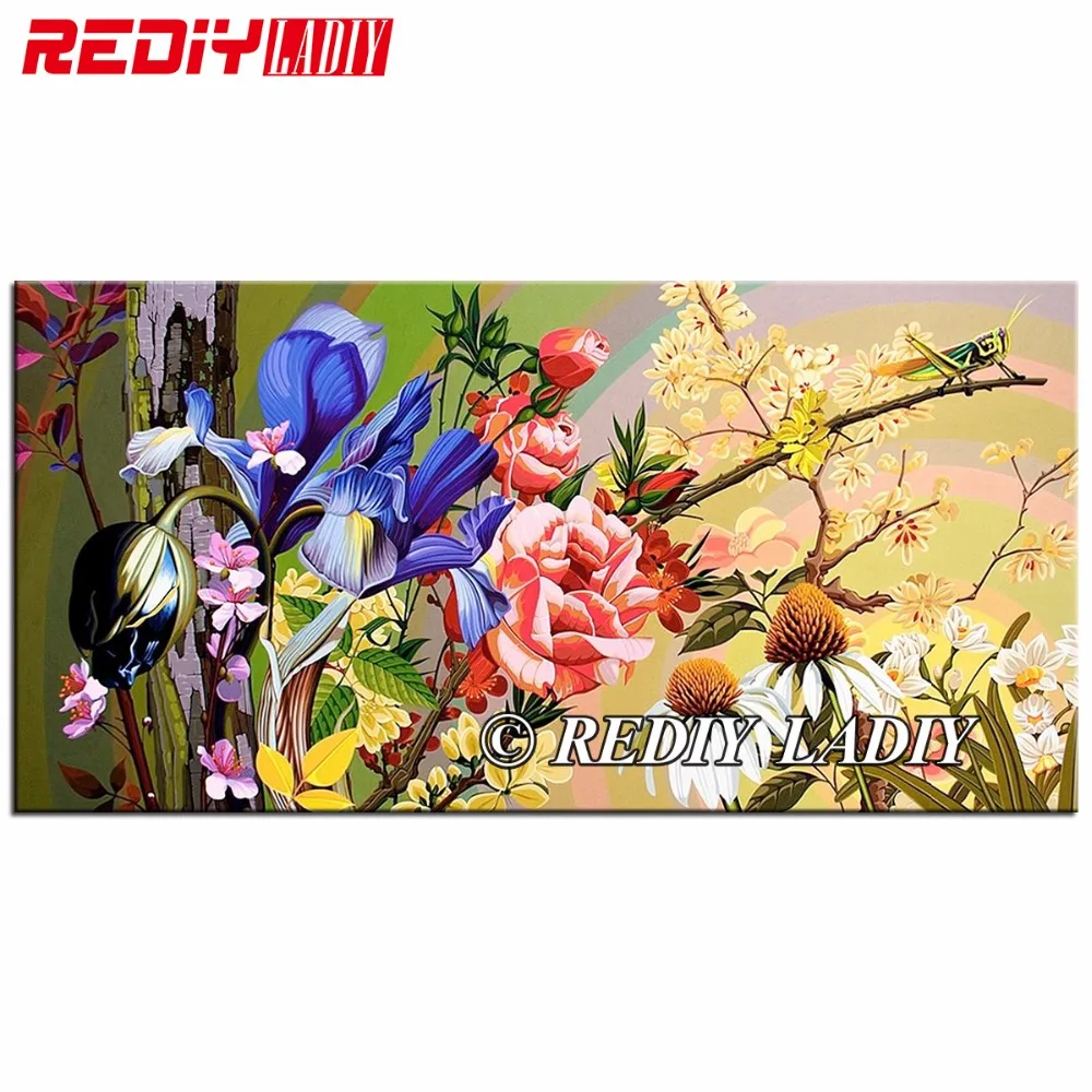 REDIY LADIY Diamond Embroidery Colorful Flowers Full Square Rhinestone Sets 5D Diamond Painting Cross Stitch Mosaic Needlework
REDIY LADIY Diamond Embroidery Colorful Flowers Full Square Rhinestone Sets 5D Diamond Painting Cross Stitch Mosaic Needlework