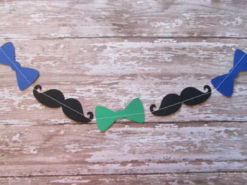 Lil Man Bowtie and mustache Paper Garland - Blue and Green, Black Mustaches, Paper Garland, Lil Man Theme, It's a BOY, Mustache
Lil Man Bowtie and mustache Paper Garland - Blue and Green, Black Mustaches, Paper Garland, Lil Man Theme, It's a BOY, Mustache
