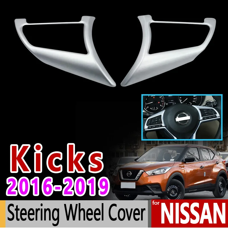 for Nissan Kicks Luxury High Quality Carbon Fiber Chrome Steering Wheel Cover 2016 2017 2018 2019 Car Accessories Stickers
for Nissan Kicks Luxury High Quality Carbon Fiber Chrome Steering Wheel Cover 2016 2017 2018 2019 Car Accessories Stickers