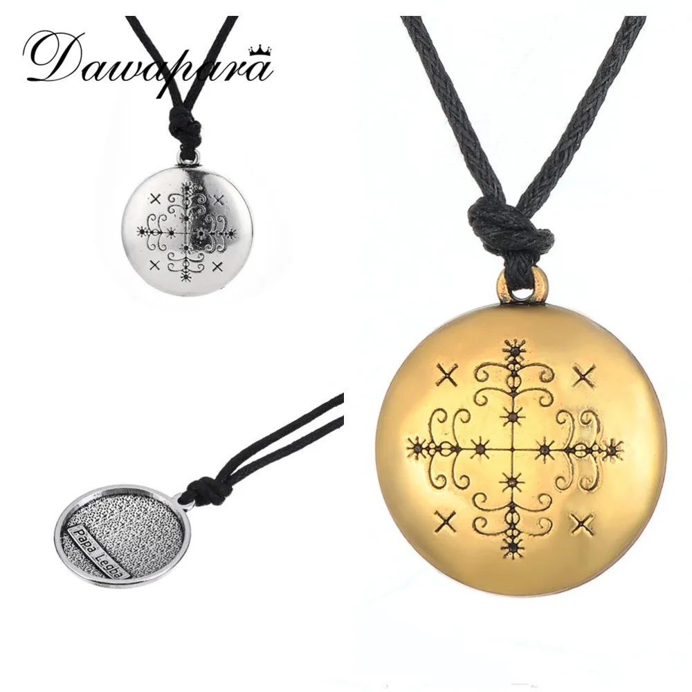 Dawapara Papa Legba Voodoo Orisha Loa Orixia Veve Pendant Loa Death Jewelry Amulet Necklace Witchcraft
Dawapara Papa Legba Voodoo Orisha Loa Orixia Veve Pendant Loa Death Jewelry Amulet Necklace Witchcraft