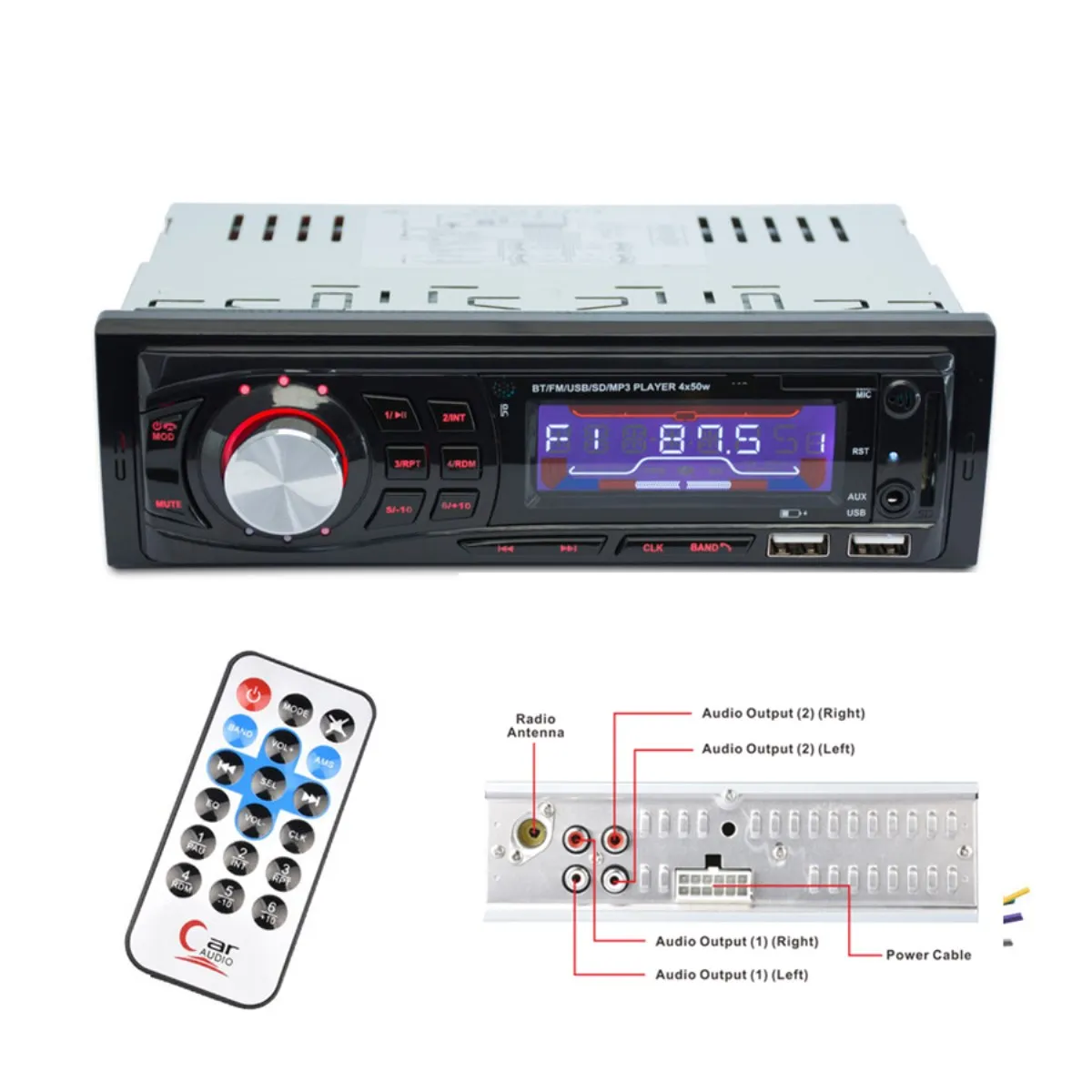Mp3 Player Car Radio New 1 Autoradio Stereo Audio Auto Din Bluetooth Handsfree In-dash Double Usb
Mp3 Player Car Radio New 1 Autoradio Stereo Audio Auto Din Bluetooth Handsfree In-dash Double Usb