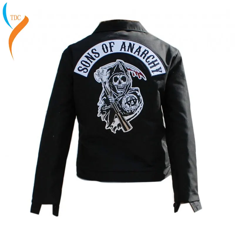 New Arrival Hot TV Sons of Anarchy Cosplay Costume Mens Zipper Jackets Warm Coat Jacket Autumn Winter Jackets Coat Punky Fashion
New Arrival Hot TV Sons of Anarchy Cosplay Costume Mens Zipper Jackets Warm Coat Jacket Autumn Winter Jackets Coat Punky Fashion