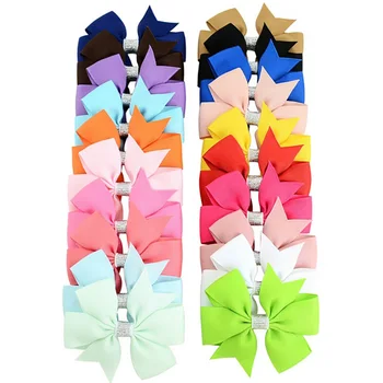 20pcs/lot 3'' Solid Grosgrain Bowknot Ribbon Classical Bow Hairpin With Popular Hair Clip For baby Girls Headdress Accessory A91
20pcs/lot 3'' Solid Grosgrain Bowknot Ribbon Classical Bow Hairpin With Popular Hair Clip For baby Girls Headdress Accessory A91