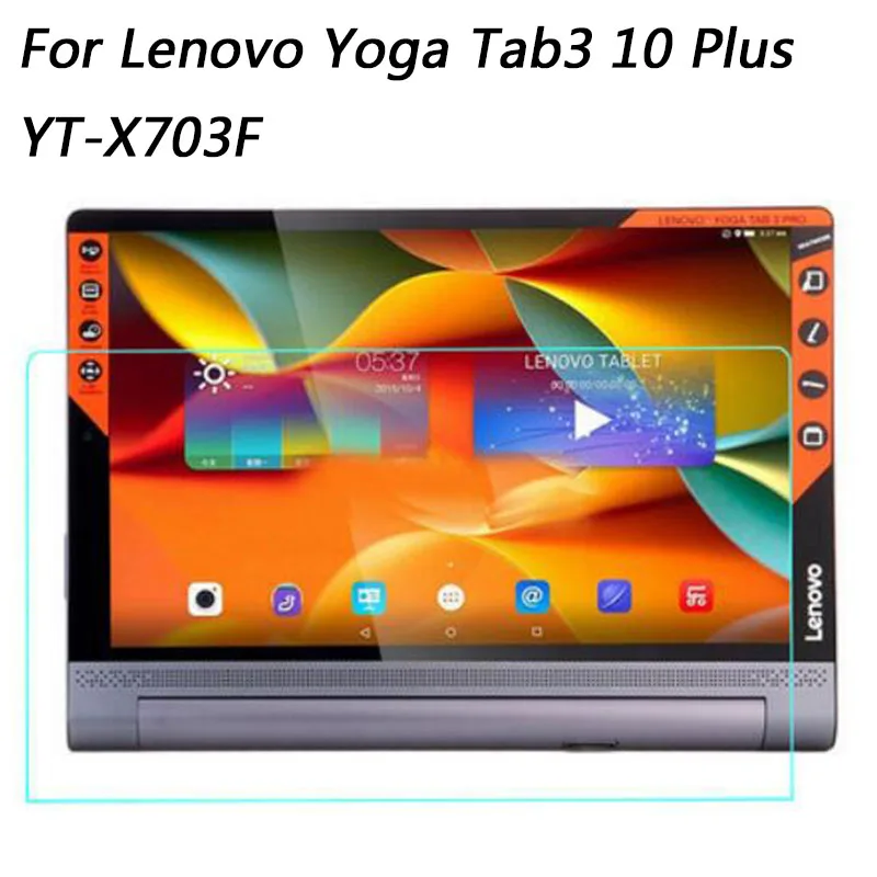 Tempered Glass For Lenovo Yoga Tab 3 10 Plus / Pro YT-X703F 10.1 inch HD Tablet Screen Protector 9H Toughened Protective Film
Tempered Glass For Lenovo Yoga Tab 3 10 Plus / Pro YT-X703F 10.1 inch HD Tablet Screen Protector 9H Toughened Protective Film