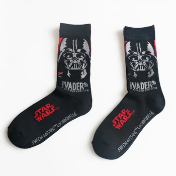 Arrival Star Wars Patterns Good Quality Cotton Casual Socks Men/Women Black Brand Socks
Arrival Star Wars Patterns Good Quality Cotton Casual Socks Men/Women Black Brand Socks