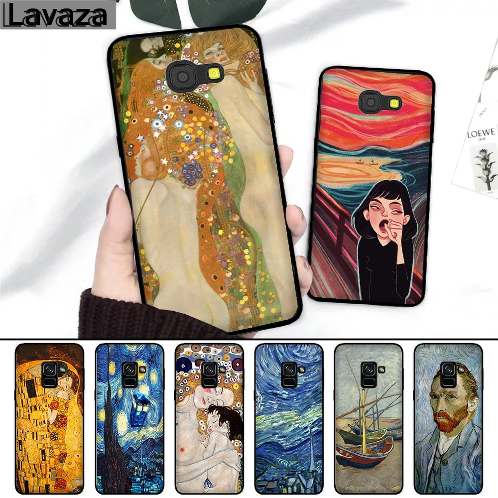 Lavaza Kiss Gustav Klimt Van Gogh Starry ilicone Case for Samsung A3 A5 2016 2017 A6 Plus A7 A8 A9 A10 A30 A40 A50 A70 J6 2018
Lavaza Kiss Gustav Klimt Van Gogh Starry ilicone Case for Samsung A3 A5 2016 2017 A6 Plus A7 A8 A9 A10 A30 A40 A50 A70 J6 2018