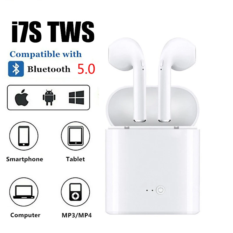 i7s TWS Wireless Bluetooth Earphones Head phones Stereo Music Earbuds For Ear TWS i7 Bluetooth 5.0 for iphone Xiaomi Headset
i7s TWS Wireless Bluetooth Earphones Head phones Stereo Music Earbuds For Ear TWS i7 Bluetooth 5.0 for iphone Xiaomi Headset