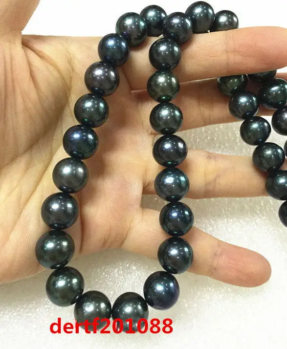 Hot selling free shipping********A AA 17"10-11mm round Natural REAL south sea black pearl necklace 14K gold
Hot selling free shipping********A AA 17"10-11mm round Natural REAL south sea black pearl necklace 14K gold