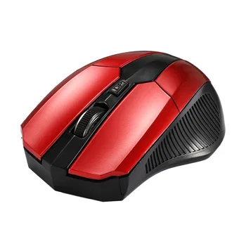 Red Color Latest Wireless Mouse 2.4G Mause USB Optical Computer Gamer Mice 4 Buttons 1600 DPI Gaming Mouse For PC Laptop Desktop
Red Color Latest Wireless Mouse 2.4G Mause USB Optical Computer Gamer Mice 4 Buttons 1600 DPI Gaming Mouse For PC Laptop Desktop