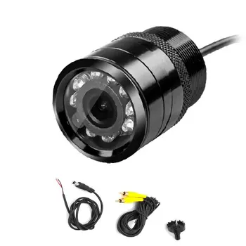 170 degrees Wide Vision Grade Waterproof + Night Vision IR Infrared light Parking Reversing Depth White Balance and Backlight
170 degrees Wide Vision Grade Waterproof + Night Vision IR Infrared light Parking Reversing Depth White Balance and Backlight
