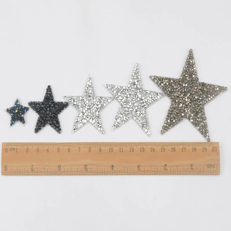 Meetee 10pcs 2.5/4/5/6/8CM Rhinestone Patches Star Heart Iron on Clothes Hats Shoes Bag DIY Handmade Decor Accessories AP575
Meetee 10pcs 2.5/4/5/6/8CM Rhinestone Patches Star Heart Iron on Clothes Hats Shoes Bag DIY Handmade Decor Accessories AP575