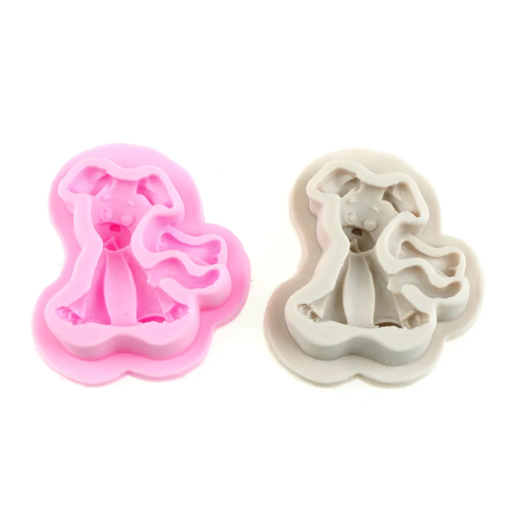 7.1*6.5cm Chocolate Cake Decorating Tools Grey/Pink Dog Silicone Mold Fondant Sugarcraft Cane Mold
7.1*6.5cm Chocolate Cake Decorating Tools Grey/Pink Dog Silicone Mold Fondant Sugarcraft Cane Mold