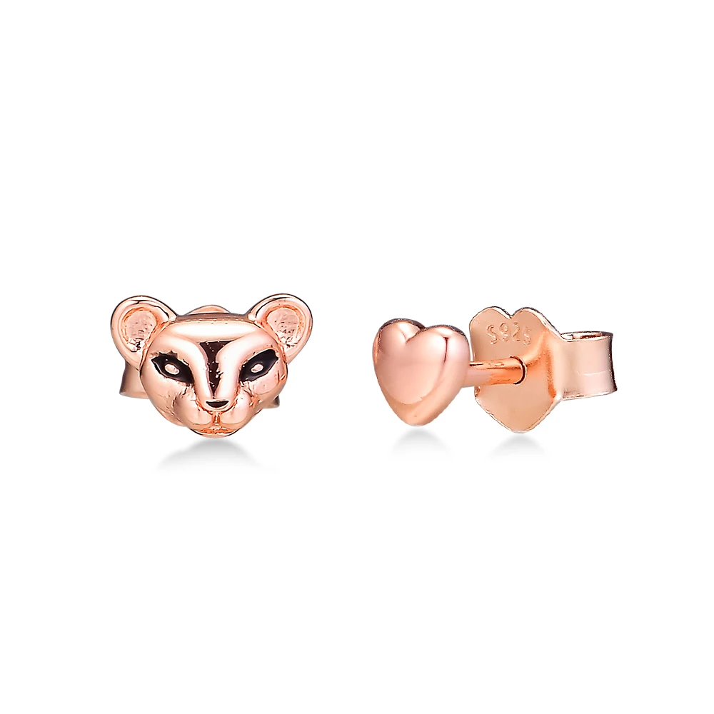 CKK Silver 925 Jewelry Lion Princess & Heart Stud Earrings Rose Studs Earring For Women Sterling Silver Original Earring
CKK Silver 925 Jewelry Lion Princess & Heart Stud Earrings Rose Studs Earring For Women Sterling Silver Original Earring