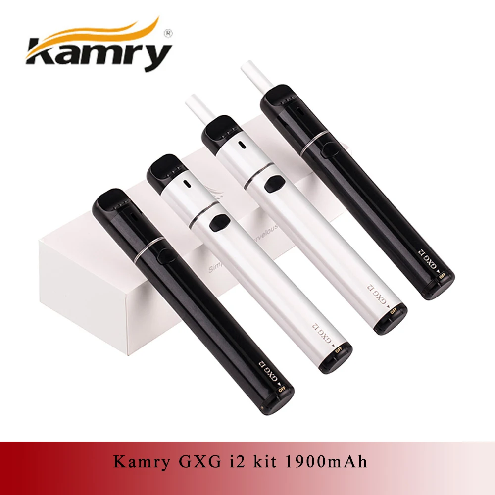Kamry GXG i2 kit heating stick vape pen kit 1900mAh heat no burn for IQOS cigarette kit vs Kamry kecig 2.0 plus justfog Q16