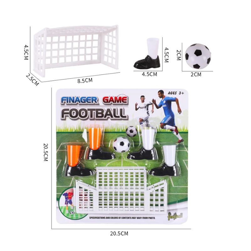 New Children's Mini Finger Soccer Game Match Toys Fingertip Football Set Table Game Sets with Two Goals
New Children's Mini Finger Soccer Game Match Toys Fingertip Football Set Table Game Sets with Two Goals