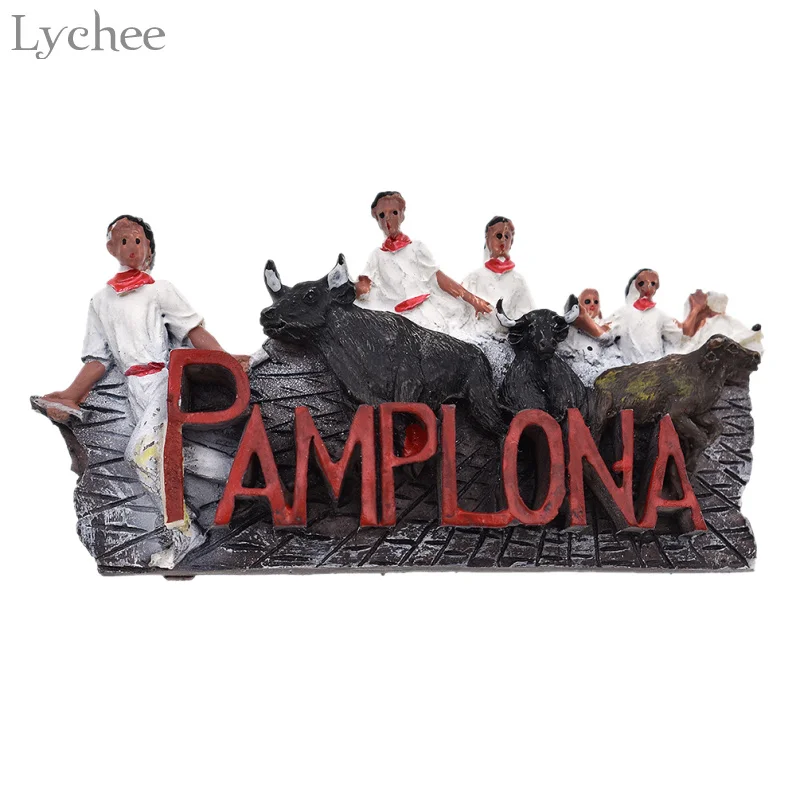 Lychee The Running Of The Bulls Spain Tourist Souvenir Fridge Magnet Refrigerator Magnets Kids Gifts Home Decoration
Lychee The Running Of The Bulls Spain Tourist Souvenir Fridge Magnet Refrigerator Magnets Kids Gifts Home Decoration