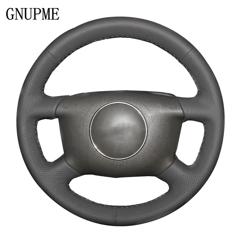 GNUPME Black Steering Cover Hand-Stitched Artificial Leather Car Steering Wheel Cover for Audi A3 2000-2003 Audi A6 2000-2004
GNUPME Black Steering Cover Hand-Stitched Artificial Leather Car Steering Wheel Cover for Audi A3 2000-2003 Audi A6 2000-2004
