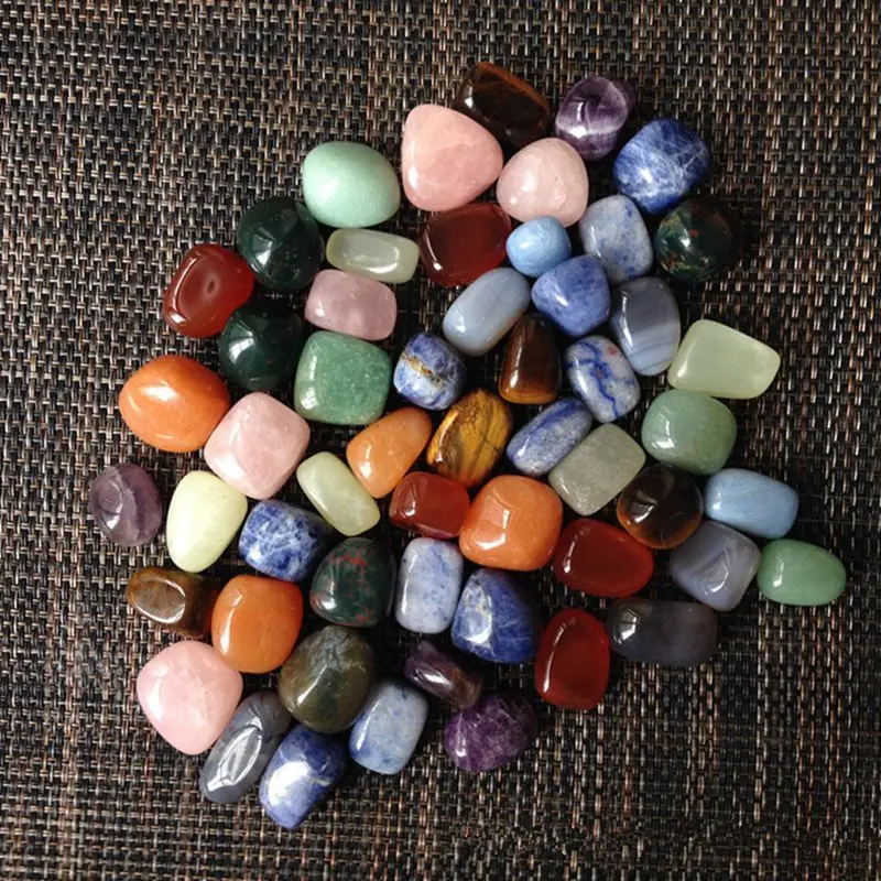 7pcs/Set Chakra Stones Palm Natural Stone Reiki Healing Crystals Gemstones Shaped Fish Tank Decor Crafts Random Color YYY9687
7pcs/Set Chakra Stones Palm Natural Stone Reiki Healing Crystals Gemstones Shaped Fish Tank Decor Crafts Random Color YYY9687