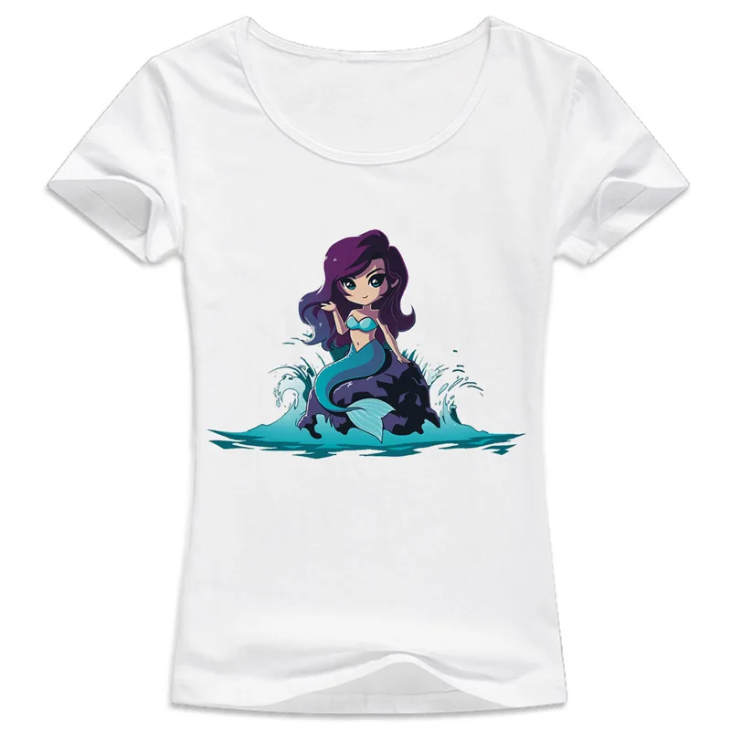 mermaid t-shirt female kawaii girl T shirt Summer harajuku tshirt Casual cute mermaid Print O-neck t-shirt women Plus Size tops
mermaid t-shirt female kawaii girl T shirt Summer harajuku tshirt Casual cute mermaid Print O-neck t-shirt women Plus Size tops
