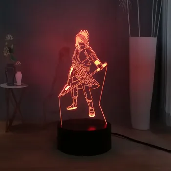 HOT Sasuke LED Lamp Creative Kids Room Decor Atmosphere Table Night Light Japanese Anime USB Switch Bedside Light Multicolored
HOT Sasuke LED Lamp Creative Kids Room Decor Atmosphere Table Night Light Japanese Anime USB Switch Bedside Light Multicolored