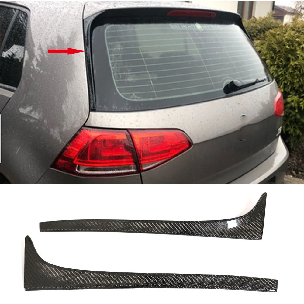 Carbon Fiber / Gloss Black Auto Car-styling Rear Roof Wing Lip Side Spoiler for Volkswagen Golf 7 MK7 7.5 2014 - 2018 Non GTI R
Carbon Fiber / Gloss Black Auto Car-styling Rear Roof Wing Lip Side Spoiler for Volkswagen Golf 7 MK7 7.5 2014 - 2018 Non GTI R
