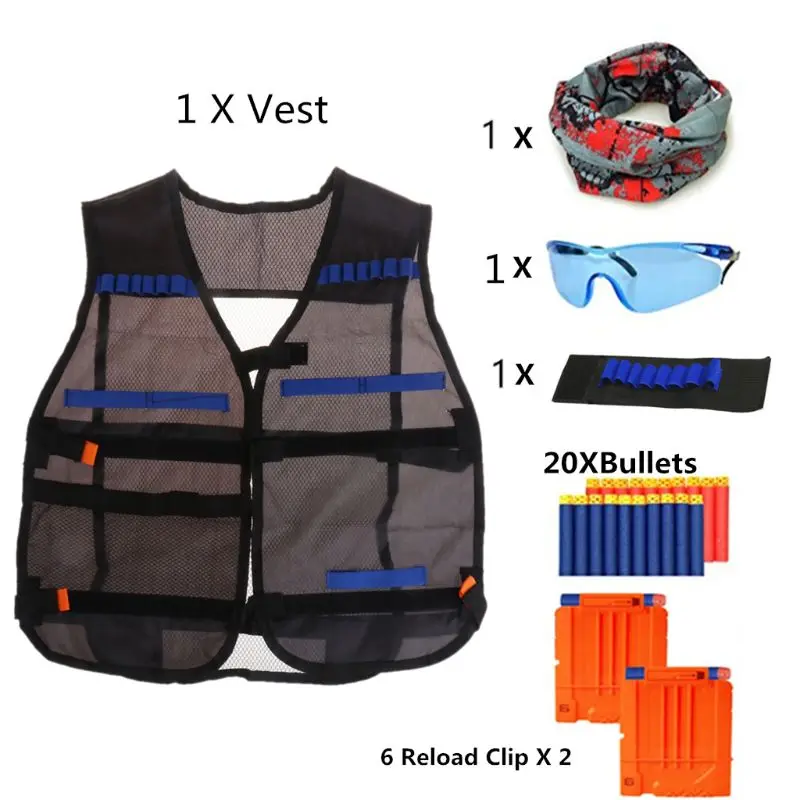 Super Cost-effective Red Mask Kit Toy Gun Glasses Shuttle Bullet Clip For Nerf Mega Water Gun Accessories Adults Boys Gift
Super Cost-effective Red Mask Kit Toy Gun Glasses Shuttle Bullet Clip For Nerf Mega Water Gun Accessories Adults Boys Gift