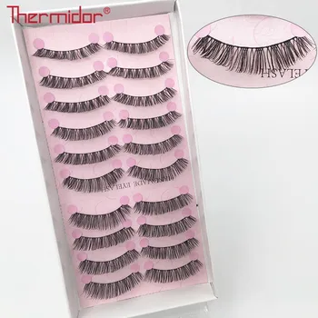 Thermidor Free Shipping 10 Pairs Handamade Makeup Eyelashes Strip Lashes Wispies Eyelashes (B-01,09,10)
Thermidor Free Shipping 10 Pairs Handamade Makeup Eyelashes Strip Lashes Wispies Eyelashes (B-01,09,10)