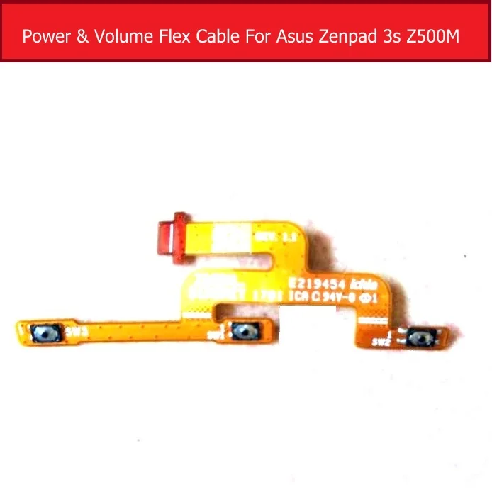 Genuine Power & Volume Flex Cable For ASUS Zenpad 3S Z10 Z500KL Z500M P027 Side key switch Button Flex Ribbon Replacement repair
Genuine Power & Volume Flex Cable For ASUS Zenpad 3S Z10 Z500KL Z500M P027 Side key switch Button Flex Ribbon Replacement repair