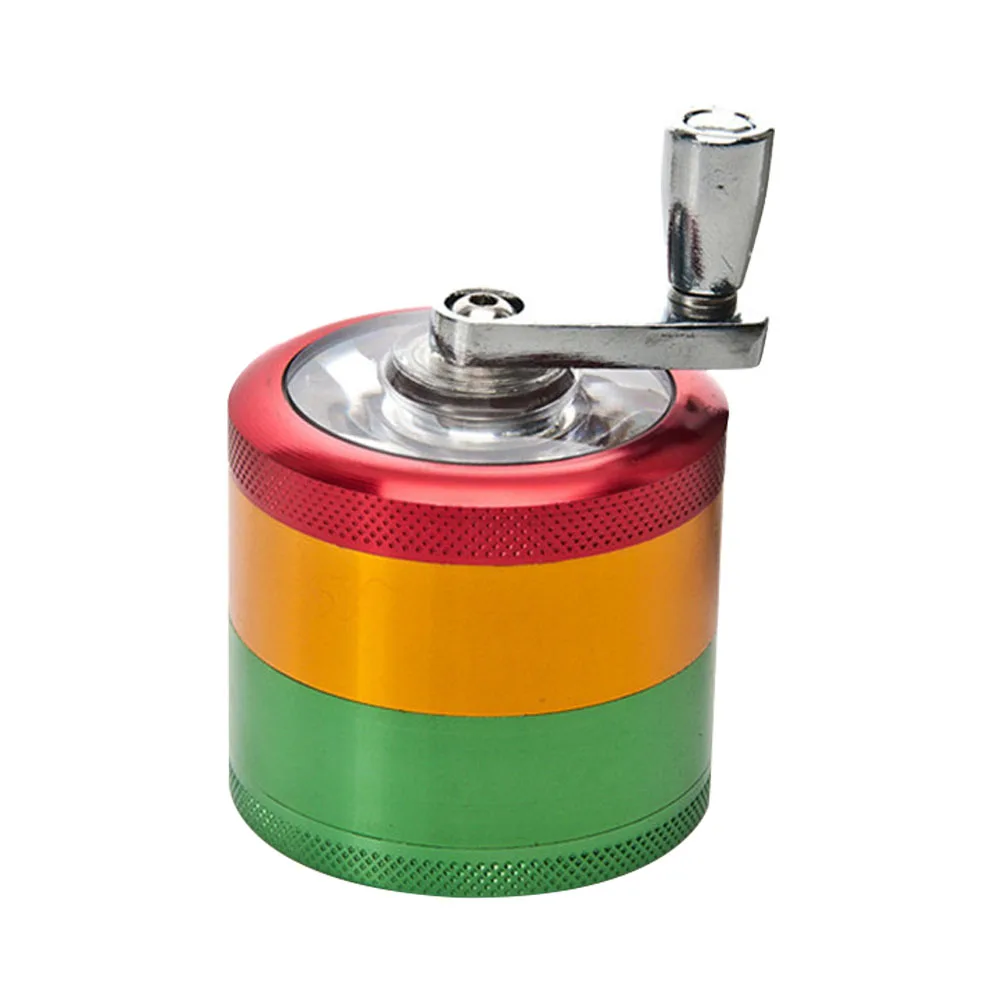 4 Layers Metal Hand-Cranked Crank Herb Mill Crusher Tobacco Smoke Hand Muller Cigarette Cigar Grinder Smoking Hookah Accessories
4 Layers Metal Hand-Cranked Crank Herb Mill Crusher Tobacco Smoke Hand Muller Cigarette Cigar Grinder Smoking Hookah Accessories