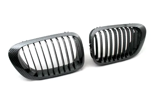 Carbon Fiber Style Sport Front Grille Replacement For BMW E46 3 Series Coupe (Pre-Facelifted)
Carbon Fiber Style Sport Front Grille Replacement For BMW E46 3 Series Coupe (Pre-Facelifted)