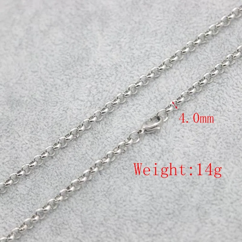 10pcs New Arrive 316 Stainless Steel 24inch 4mm rolo necklace Chains for living glass lockets & oil Diffuser Locket
10pcs New Arrive 316 Stainless Steel 24inch 4mm rolo necklace Chains for living glass lockets & oil Diffuser Locket