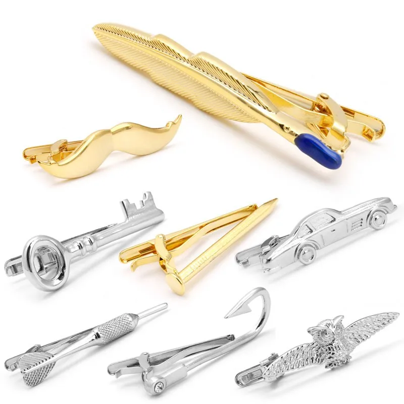 JAVRICK Vintage Necktie Tie Clip Feather Owl Dart Car Hook Nail Tie Clip Bar Clasp
JAVRICK Vintage Necktie Tie Clip Feather Owl Dart Car Hook Nail Tie Clip Bar Clasp