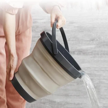 8L Bucket for Fishing Promotion Folding Bucket Car Wash Outdoor Thick Silicone Fishing Supplies Free Shipping Camping Portable
8L Bucket for Fishing Promotion Folding Bucket Car Wash Outdoor Thick Silicone Fishing Supplies Free Shipping Camping Portable