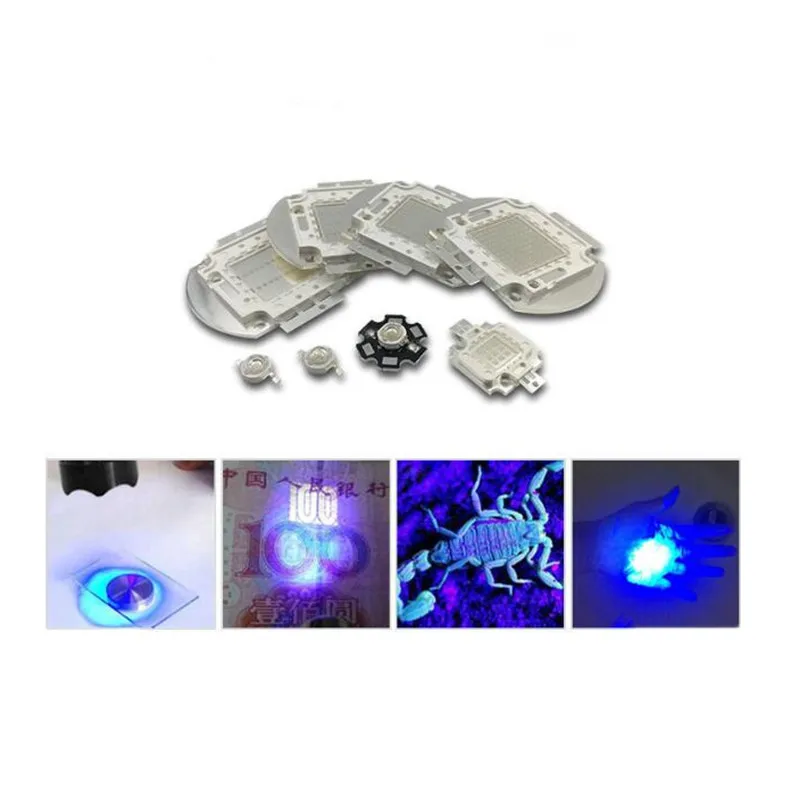 5pcs 10/20w/30w/50w/100w UV LED cob chip lamp fishing purple floodlight 405-410-420nm 45mil money detect free shipping
5pcs 10/20w/30w/50w/100w UV LED cob chip lamp fishing purple floodlight 405-410-420nm 45mil money detect free shipping