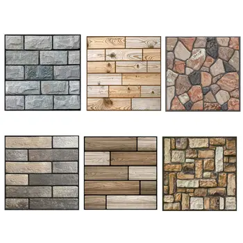 Feiqiong 10Pcs 3D Brick Wall Sticker Decal Anti-Collision Poster Removable Brick Texture Pattern Sticker For Bedroom Home Decor
Feiqiong 10Pcs 3D Brick Wall Sticker Decal Anti-Collision Poster Removable Brick Texture Pattern Sticker For Bedroom Home Decor